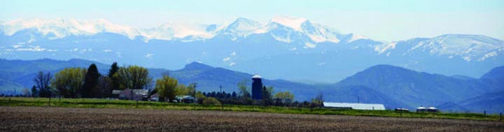 Tobacco Root Mountains panorama.