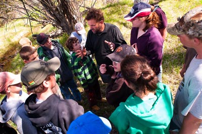 Outdoor teaching.