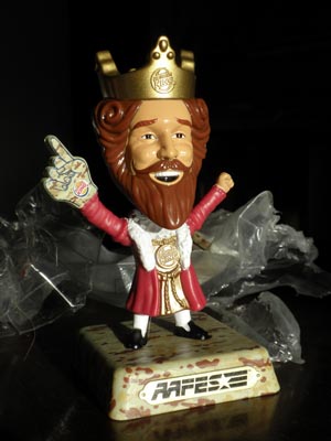 Burger King toy garbage.