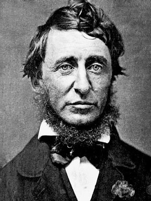 Henry David Thoreau.