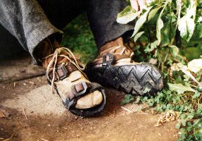 Tire Sandals.