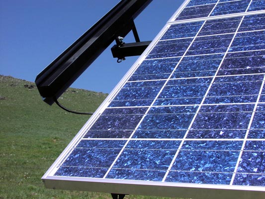 Photovoltaic solar panel.