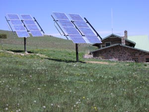 Tracking Solar Panels.